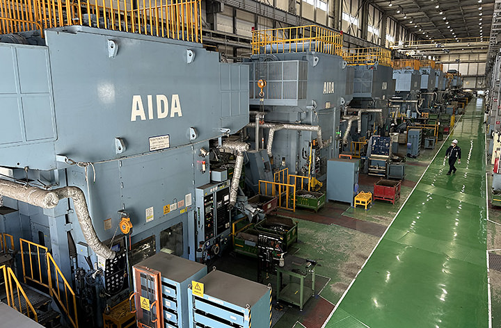 A view inside our Hirohata factory in Hyogo Prefecture